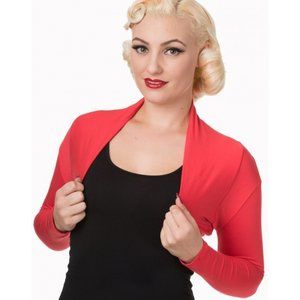 'Rockabilly Roxie' bolero/shrug  - UK deadstock from Banned Apparel, BNWT